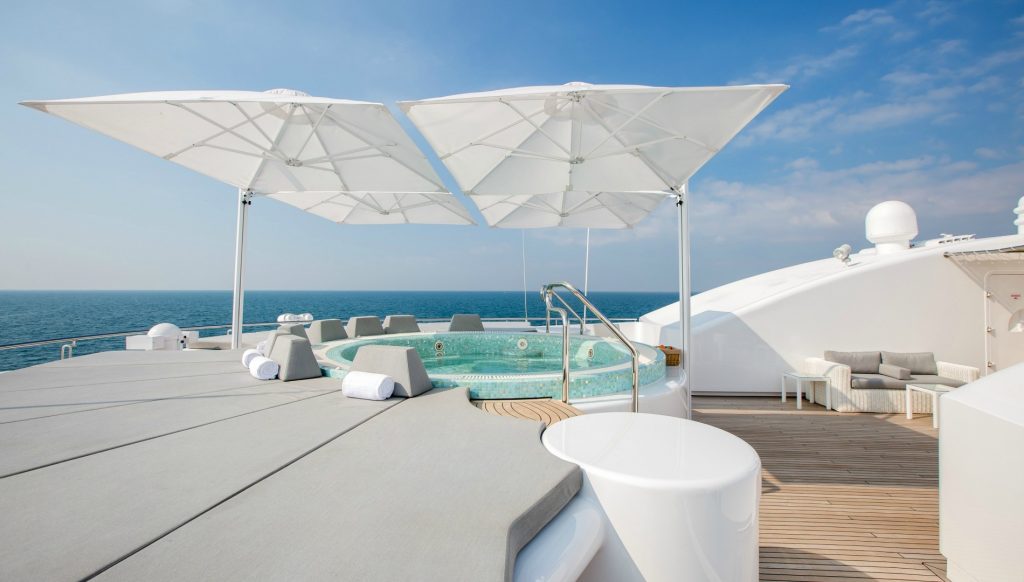 Oasis Pool Lounge at Santa Marina Mykonos Sunset 2 1920x1280 1 1024x683